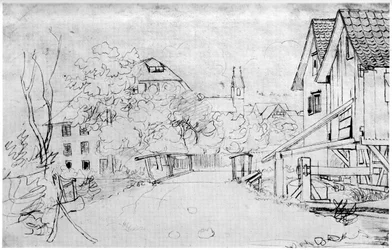 Centre du village de Glattfelden